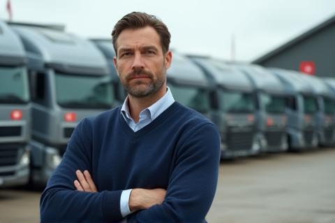 Fleet manager with vehicles in Switzerland